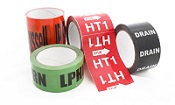 Silver Fox Oil Pipe Marking Tape - Internal